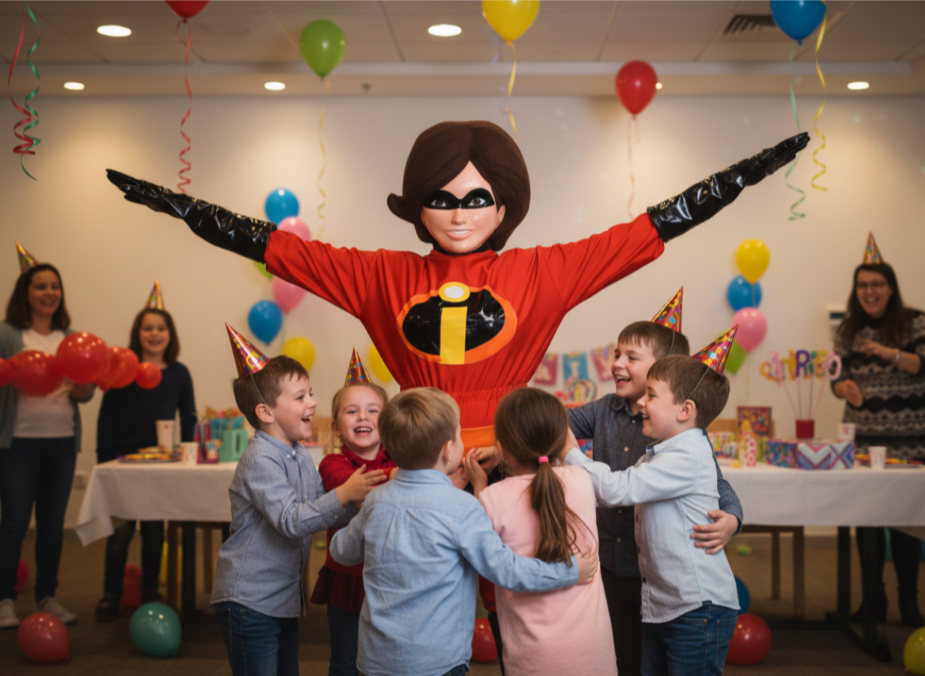 Mascotte Elastic Girl