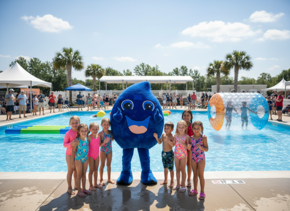Mascotte Splash