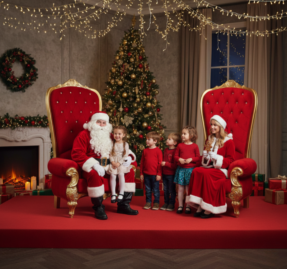 Trône du Père Noel / Chaise Fauteuil – luxe